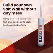 Saltite Salt Glue for Salt Bricks and Tiles, 30 Min Dry Time, Pack of 3
