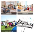 thumbnail image 3 of Glockenspiels 25 Note Glockenspiel Xylophone Wooden Base Aluminum Bars with 2 Mallets Educational Musical Instrument Percussion Gift with Carrying Bag, 3 of 6