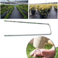 thumbnail image 5 of Scienceny 50 piezas en forma de U para jardinería, fijador de césped, clavijas de tierra de césped artificial, pasadores de Metal Jardín y Patio Scienceny TO004305-00, 5 of 5
