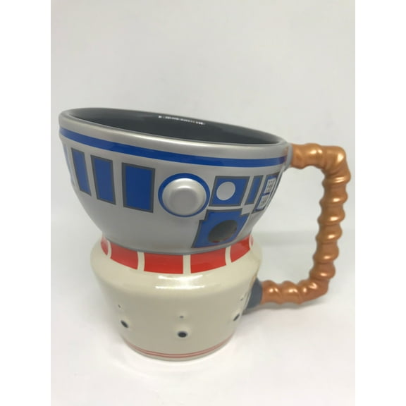 Disney Parks Star Wars Galaxy Edge Droid Depot R2D2 R5D4 Coffee Mug New