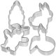 thumbnail image 1 of GOOHOCHY 4Ud Cortadores De Galletas De Acero Inoxidable Estilo Pascua Para Repostería Cocina Multiusos, 1 of 7