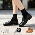 thumbnail image 6 of LBJR Womens Bamboo Crew Socks Breathable Thin Ankle Socks for Women 4 Pairs,Fits Shoe Size 5-10, 6 of 6