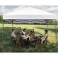 thumbnail image 3 of ABCCANOPY 12 Ft x 12 Ft Easy Pop up Outdoor Canopy Tent White, 3 of 7