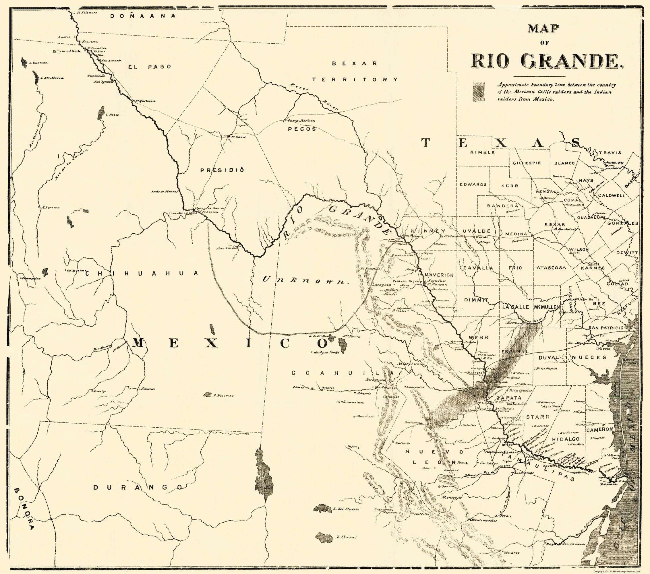Rio Grande 1878 23 00 X 26 04 Matte Art Paper Walmart Com