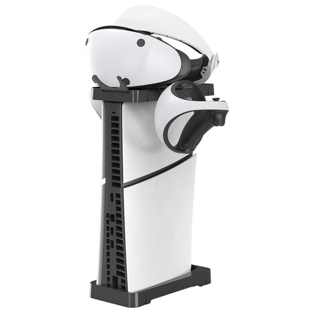 Kit de soportes para juegos Accesorios para PS5 Slim Disc & Digital Edition, soportes de pie para el mando PS VR2