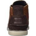 thumbnail image 3 of Toms Navi Moc Chukka Dark Brown Slip On Rounded Toe Lace Detailed Ankle Boots (Dark Brown, 7.5), 3 of 6