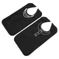 thumbnail image 3 of 2 piezas Practicantes Ancianos para adultos Toallas portátiles de alimentación impermeable (negro), 3 of 5