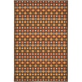 thumbnail image 2 of SAFAVIEH Metropolis Hamilton Geometric Diamonds Area Rug, Brown/Multi, 5'3" x 7'11", 2 of 4