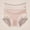 Pink, variant on Womens Boyshorts Underwear Women's High-Waist Seamless Body Shaper Briefs Tummy Panty Butt Lifter Shapewear Underwear Lace Panties Womens Briefs Underwear Black L