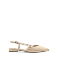 thumbnail image 2 of DREAM PAIRS Flats con Tira Trasera, Punta Fina, Tacón Bajo, Color Nude Talle 11, 2 of 9