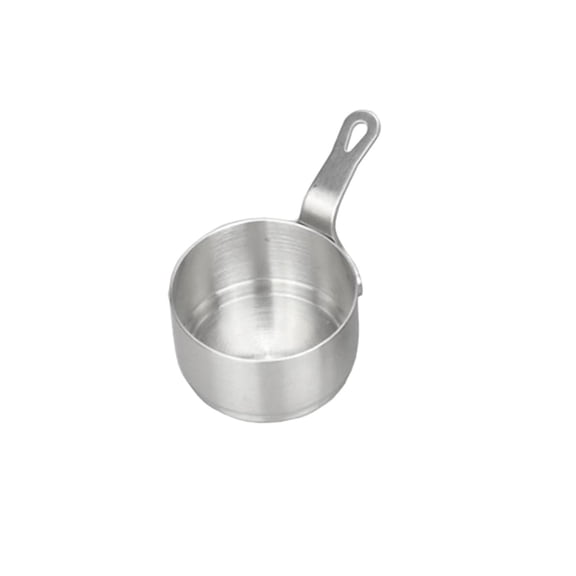 Quart Stainless Steel Small Saucepan, Even-Heat Milk Warmer Pot, Stainless Steel Pot, Dishwasher-Safe Kitchen Sauce Pan, Ideal for Simmering Sauces, Heating Milk