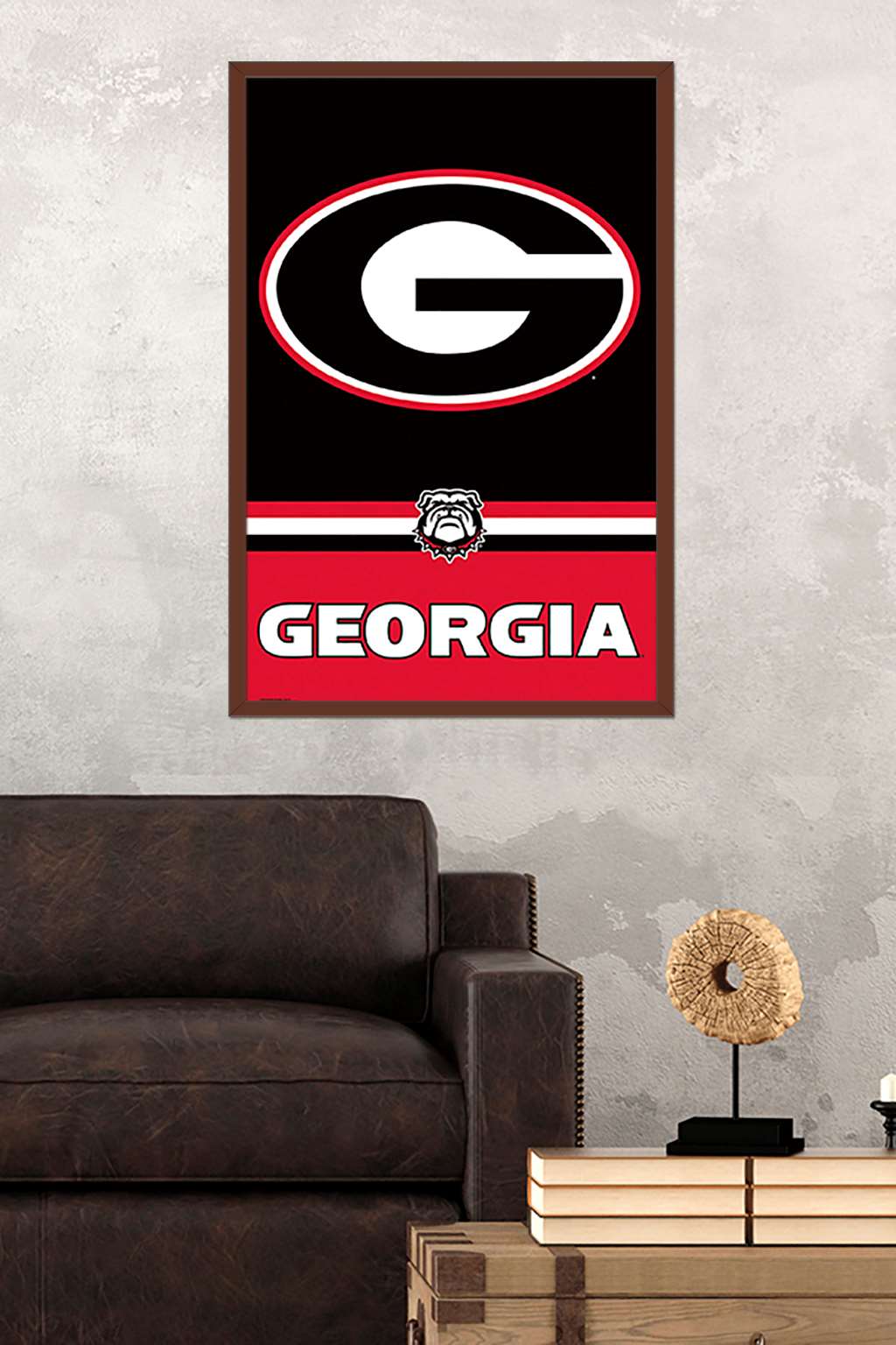 Collegiate - University of Georgia Bulldogs - Logo Poster