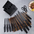 thumbnail image 4 of Set de Cuchillos de Cocina Ecomlab Base Madera con Afilador, 4 of 10