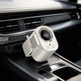 thumbnail image 3 of Car Clip on Cooling Fan with LED Display - 360° Rotation, 199 Speeds & Semi-Cooling Technology, 2000mah Rechargeable Personal Mini Fan, Portable Clip on Fans for Cars, Travel, Camping, 3 of 8
