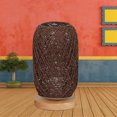thumbnail image 2 of GAXIRE Lampe de Chambre Design Minimaliste Base en Bois 1ensemble, 2 of 7