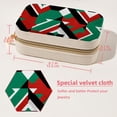 thumbnail image 5 of Palestine Velvet Portable Decorative Box with Removable Compartment - Storage Box, Display Case, and Earring Holder - Ideal Gift, 5 of 7