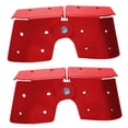 thumbnail image 4 of S SERENABLE 2 Pieces Folding Ladder Joint Replace Loft Ladder Hinge for Household Ladder Curved Hinge, 4 of 9
