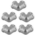 thumbnail image 4 of Adaptador de conexión de tubería, 5 piezas, conector de codo de acero inoxidable 304, adaptador de tubería, materiales ecológicos, 4 of 12