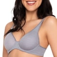 thumbnail image 2 of Brasier Fruit Of The Loom para Dama, con Logo Liso Gris Talla 32B, 2 of 5