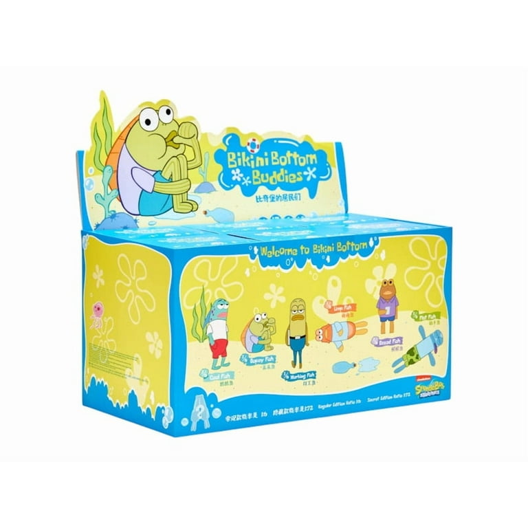 POP MART Bikini Bottom Buddies ボックス Authentic USA POP MART Bikini Bottom Buddies Plush Blind Box