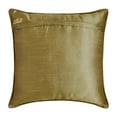 thumbnail image 3 of The HomeCentric Decorative Green Pack of 2, 20x20 inch (50x50 cm) Pillow Covers, Velvet Velvet Throw Pillows For Sofa, Damask Pattern Modern Style Easter - Damask Room, 3 of 3