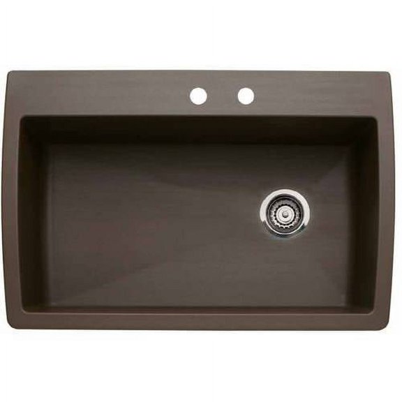 Blanco Diamond 33.5 in. Single Basin Drop In / Undermount Kitchen Sink