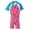 Pink, variant on Banz S15SS-CB-00 2015 Coolgardie Printed Swimsuit, Blue - Size 00