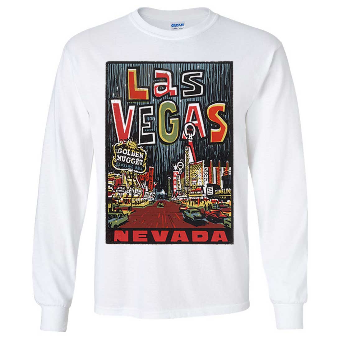 Vintage State Sticker Las Vegas 
