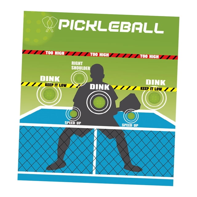 Siruishop Pickleball Pad Convenient Pickleball Practice Pad for Rooms Court Walls