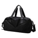 thumbnail image 5 of Bolsa de viaje de lona, ​​bolsa de equipaje, bolsa de fitness portátil con múltiples bolsillos para entrenamiento negro grande, 5 of 9