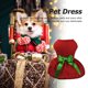 thumbnail image 5 of Disfraz de Navidad para gatos, ropa de cosplay que no se decolora, suministros suaves para mascotas (rojo M) Ehuebsd Para estrenar, 5 of 8