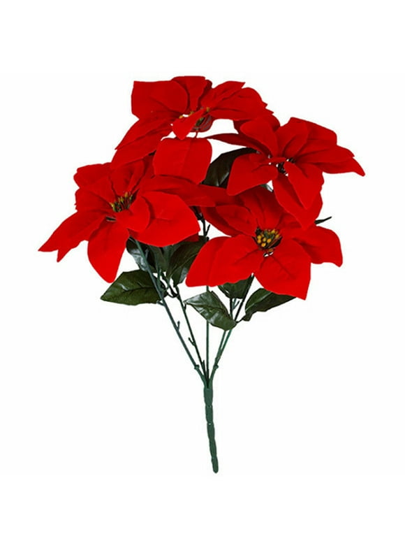 Artificial Poinsettias
