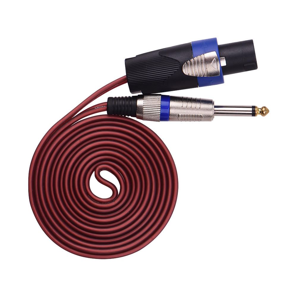 1/4 Inch Audio Connecting Cord to NL4FC Male to Male Connector 12 AWG