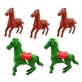 thumbnail image 1 of MasteelfCA 5 Pcs Jouets à Remonter Cheval en Plastique Petits Animaux Jouet à Remonter pour Enfants, 1 of 7