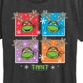 thumbnail image 3 of Teenage Muntant Ninja Turtles -  Character Grid - Women's Short Sleeve Graphic T-Shirt, 3 of 5