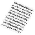 thumbnail image 3 of Embossing Folders,10Pcs Plastic Embossing Folders DIY Embossing Folder Plastic Embossing Folders High-Intensity Output, 3 of 9