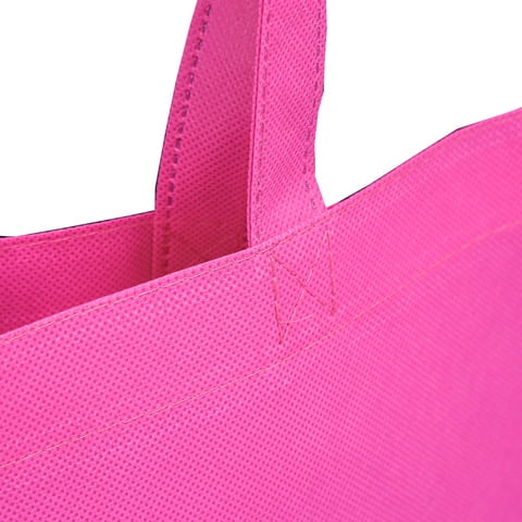 Pink Reusable Grocery Tote Shopping Bags Hand Bags Eco Friendly 100 Pack WeBaG Brand