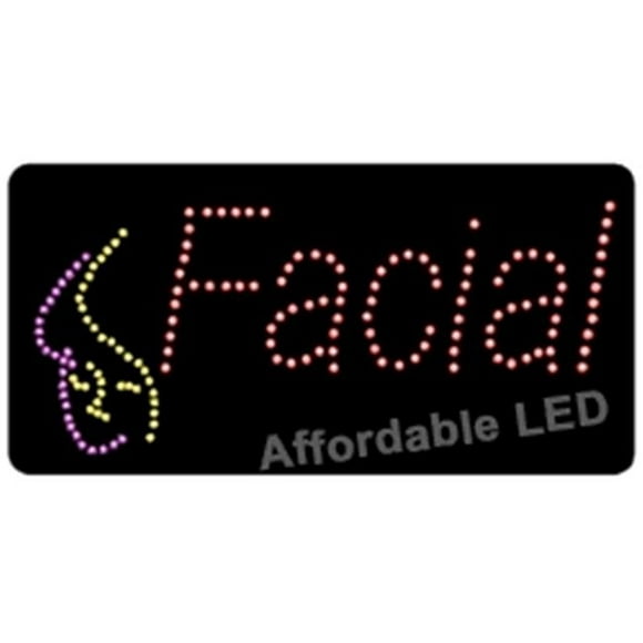 LED L7104 Affordable 12 H x 24 L. Panneau LED Facial