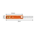 thumbnail image 2 of ZZHZGZ Canada Sale Function Marking Ruler Precision Measuring for Woodworking and Construction, 2 of 3