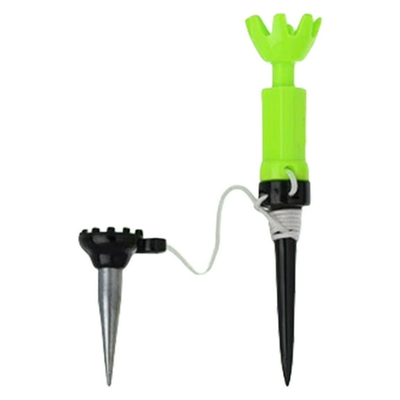 Rotating Magnetic Training Golf Tees 360 Degree Technology Portable Lanyard Design Magnetic Plastic Golf Nails for Golf