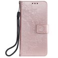 thumbnail image 2 of Allytech Galaxy A51 (4G) Case Cover, Premium PU Leather Folio Flip Kickstand Magnetic Clasp Wrist Strap Shockproof Anti-scratch TPU Back Cover Wallet Case for Samsung Galaxy A51 (4G), Rosegold, 2 of 6