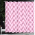 thumbnail image 3 of Ambesonne Shabby Flora Shower Curtain, Flower Motifs Retro, 69"Wx70"L, Magenta, 3 of 4