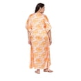 thumbnail image 3 of Oussum Women's Satin Plus Size Kaftans Dress Long Maxi Night Dresses Caftans Online, 3 of 8