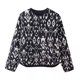 thumbnail image 1 of Parkas de manga larga, chaqueta informal para mujer, cárdigan, chaqueta holgada con estampado de moda, chaqueta de manga larga, abrigo para mujer, 1 of 8