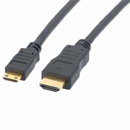 Sanoxy CBLR-HM110-1106 6 ft. High Speed Mini-HDMI to HDMI Cable with Ethernet - Black
