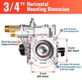 thumbnail image 3 of Bomba para Hidrolavadora YAMATIC Eje 3/4" 3400 PSI 2.5 GPM, 3 of 6
