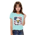 thumbnail image 2 of Blue Tops for Children Boy Girl Summer Fall Short Sleeve Independence Day Flag Graphic Lounge Kawaii Top T Shirt Blouse Kid 2026 Clothes Trendy Country Concert Y2K 3 Years, 2 of 6