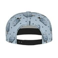 thumbnail image 2 of Hirioo Cute Ice Cream for Baseball Cap Men Cap Flat Brim for Men Women Teens Adjustable Baseball Cap, 2 of 7