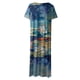 thumbnail image 4 of Vestido largo con estampado floral bohemio para mujer Fridja  qw1347, 4 of 5