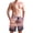 Beautiful Tree on Lake, variant on Dailycode Men's Quick Dry Swim Trunks Beach Shorts Casual Summer Board Shorts with Pockets, Snow Mountain with Aurora